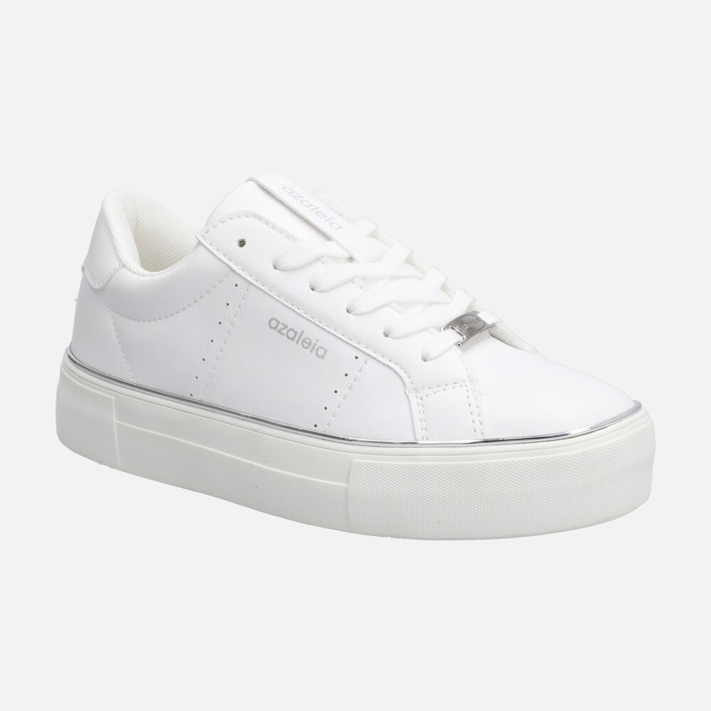 Zapatillas Becca-083 Blanco Marca AZALEIA - azalaeiaperu