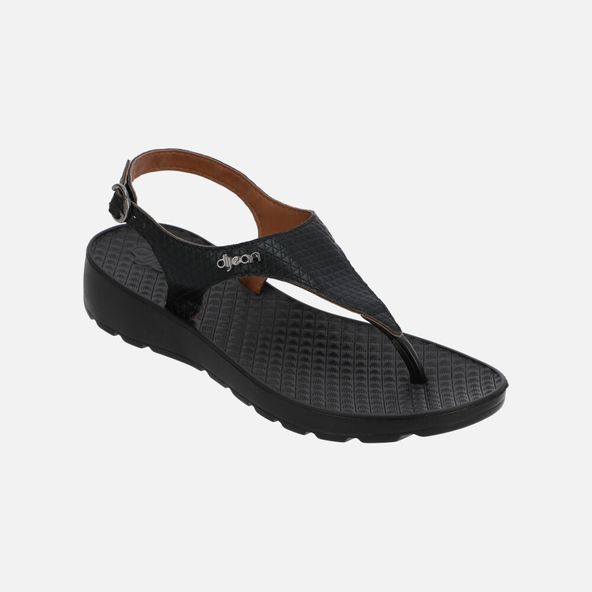 Sandalias Dij283-009 Negro Marca DIJEAN - azalaeiaperu